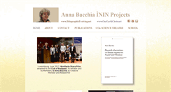 Desktop Screenshot of annabacchia.net